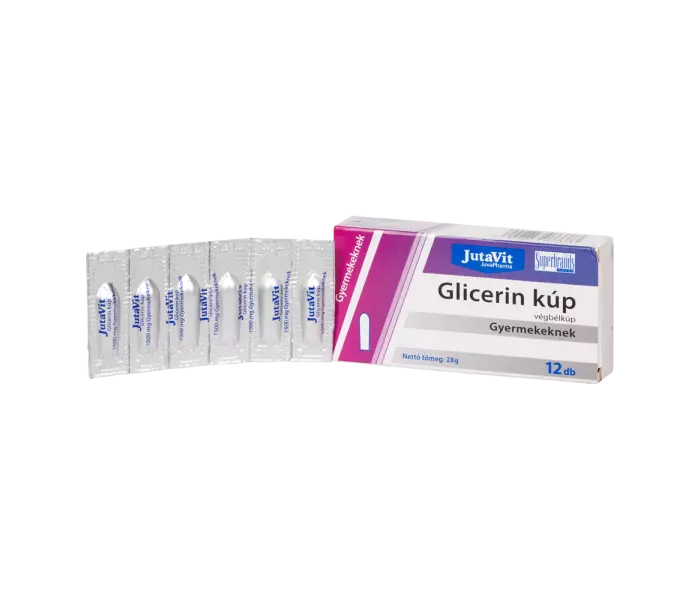 Jutavit Glicerin végbélkúp Gyermek 12x