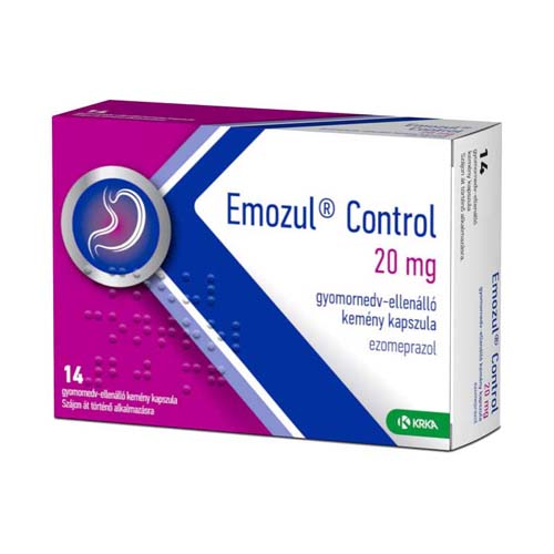 Emozul Control 20 mg kemény kapszula /38 14x