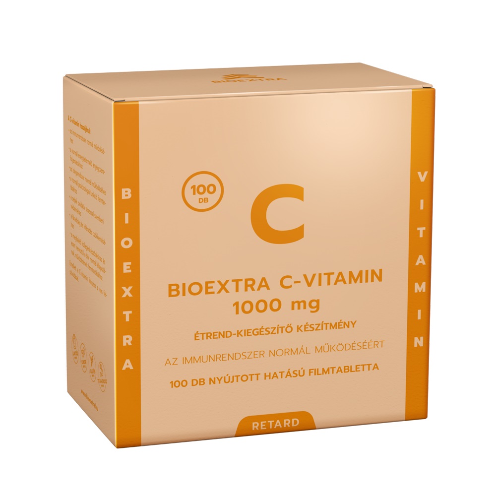 Bioextra C-vitamin 1000 mg retard filmtabletta 100x