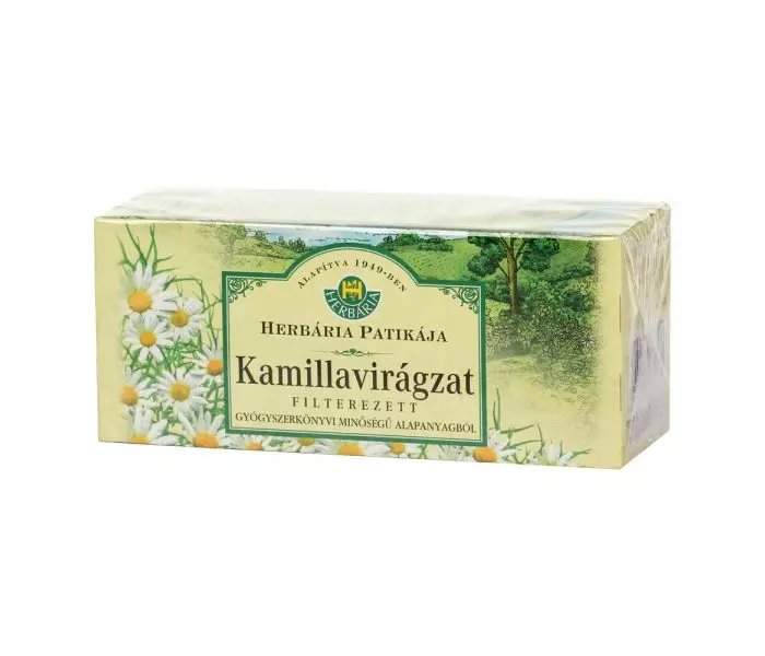 Kamillavirág filteres HERBÁRIA 25x1,2g