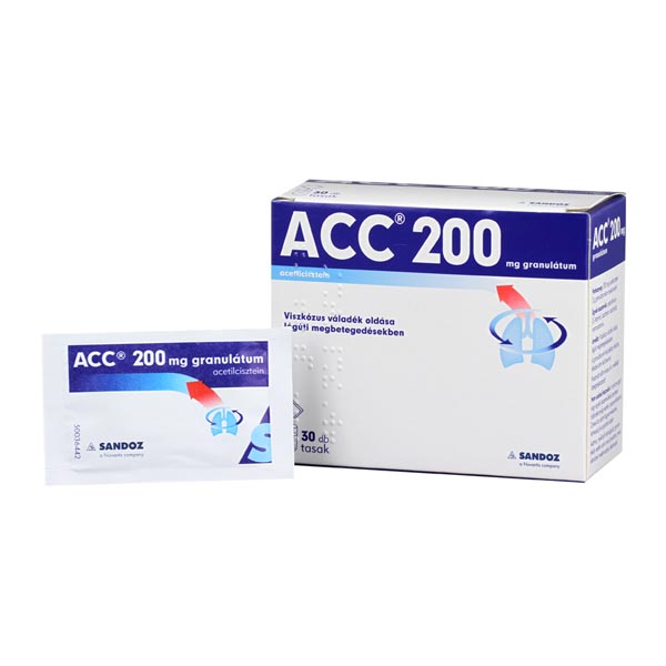 ACC 200 granulátum 30x3g
