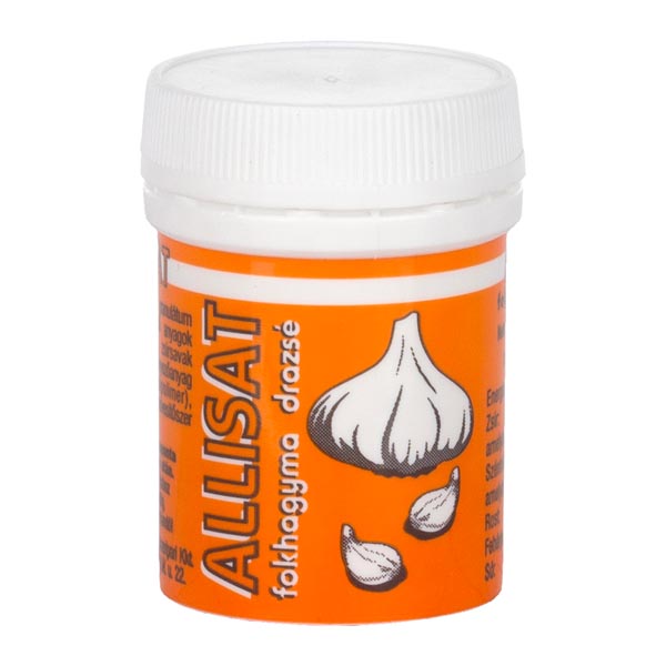 Allisat fokhagyma drazsé 100x