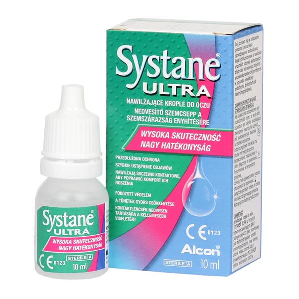 Systane Ultra nedvesítő szemcsepp lubrikans 10ml