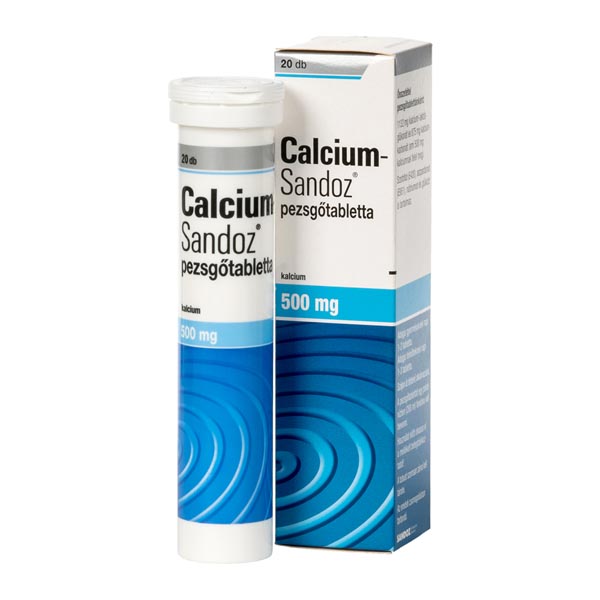 Calcium-Sandoz pezsgőtabletta 20x