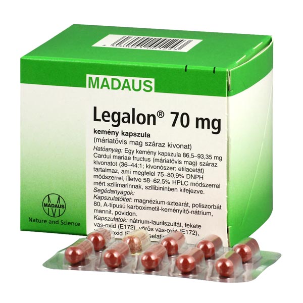 Legalon  70 mg kemény kapszula 100x