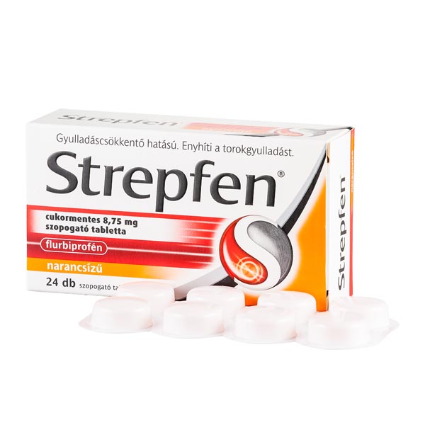 Strepfen cukormentes 8,75 mg szopogató tabletta 24x