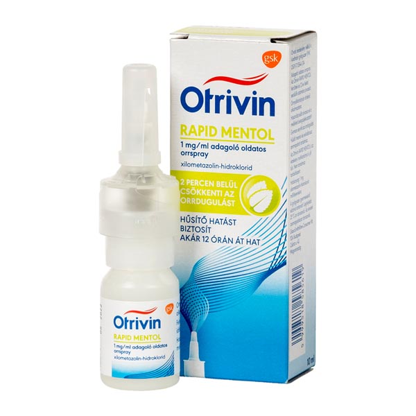 Otrivin Rapid Menthol 1 mg/ml adagoló old.orrspray 10ml