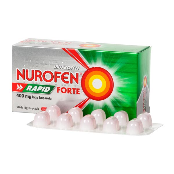 Nurofen Rapid Forte 400 mg lágy kapszula 20x