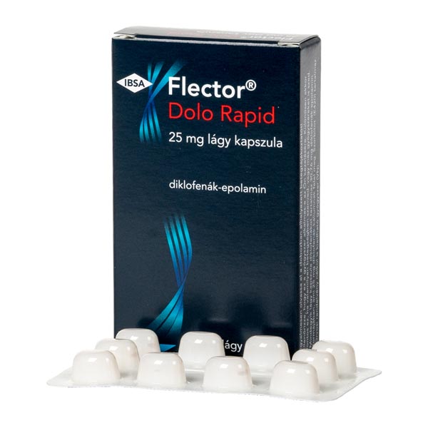 Flector Dolo Rapid 25 mg lágy kapszula 20x