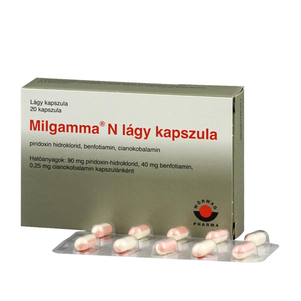 Milgamma N lágy kapszula 20x