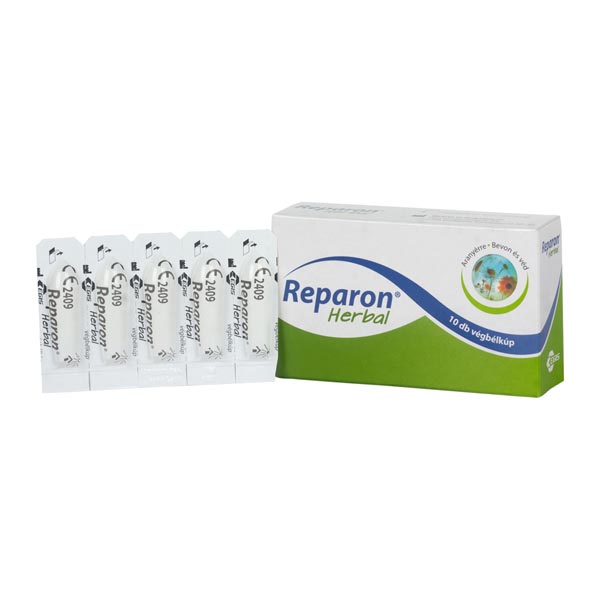 Reparon Herbal végbélkúp 10x2,5g