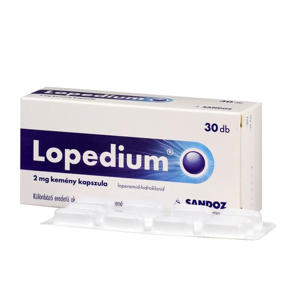 Lopedium 2 mg kemény kapszula 30x