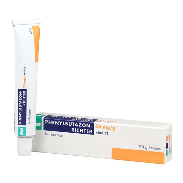 Phenylbutazon-Richter 50 mg/g kenőcs 20g