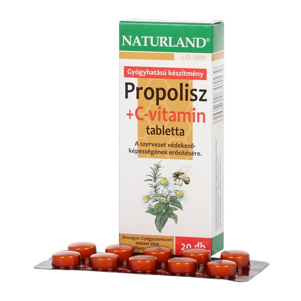 Propolisz+C tabletta 20x