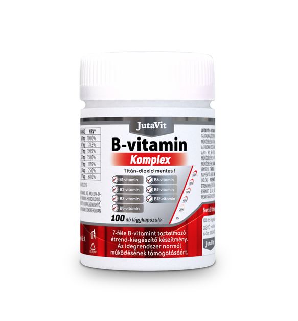 JutaVit B-Komplex lágyzselatin kapszula 100x