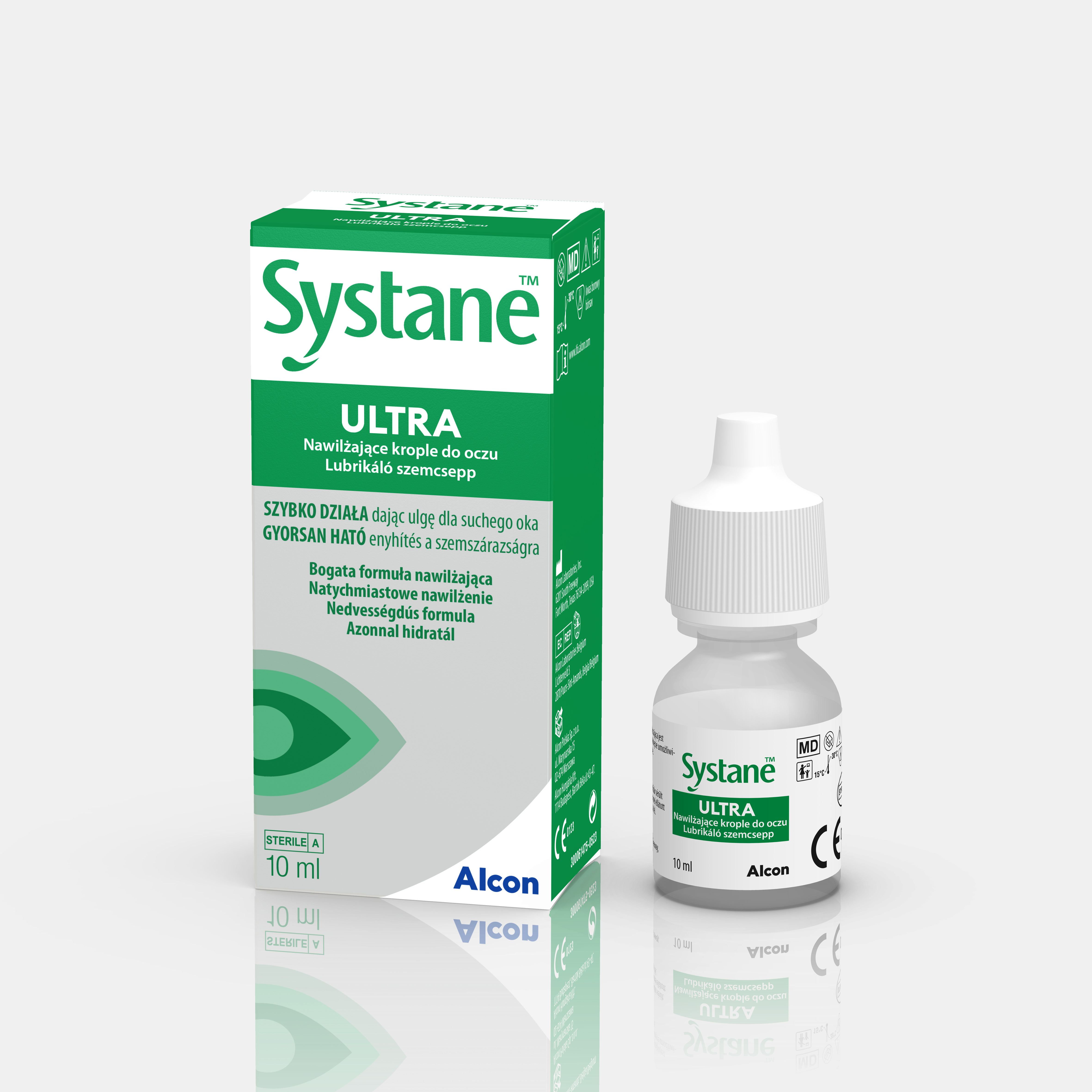 Systane Ultra nedvesítő szemcsepp lubrikans 10ml
