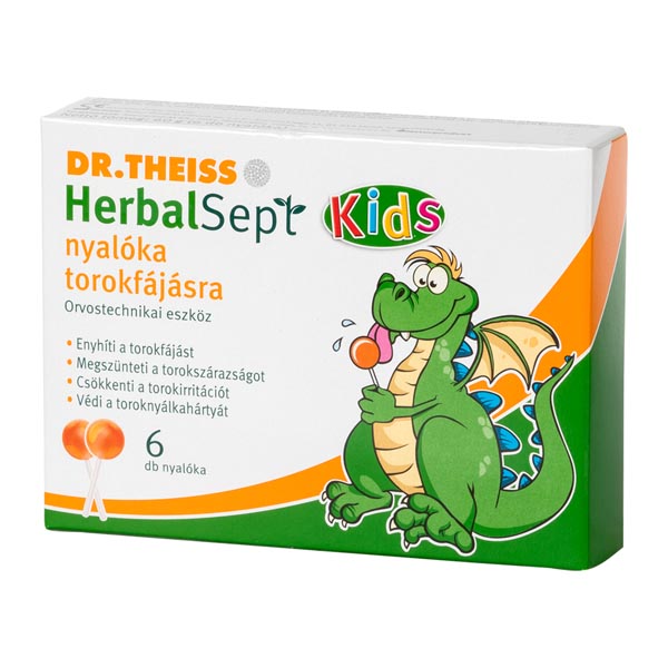 Dr.Theiss HerbalSept nyalóka torokfájásra 6x