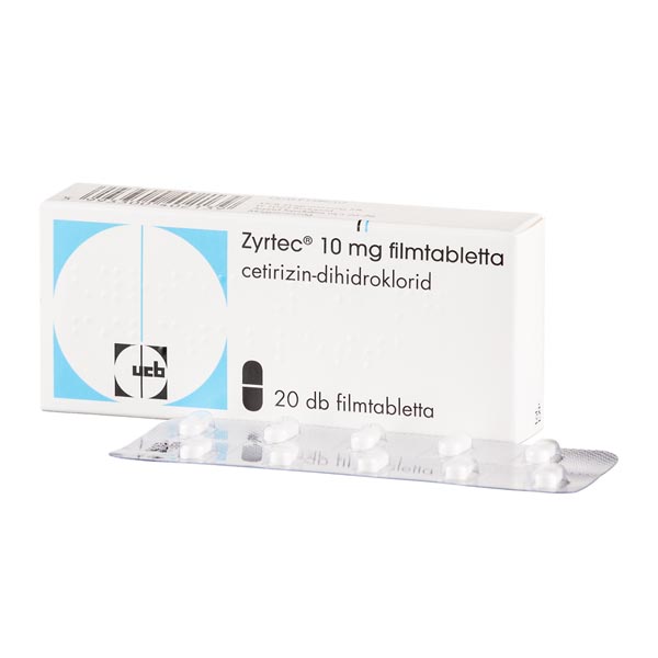 Zyrtec filmtabletta 20x