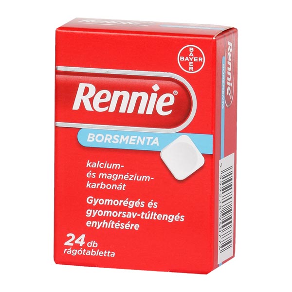 Rennie rágótabletta 24x