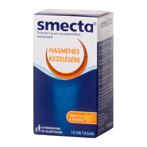 Smecta  3 g por szuszpenzióhoz 10 tasak