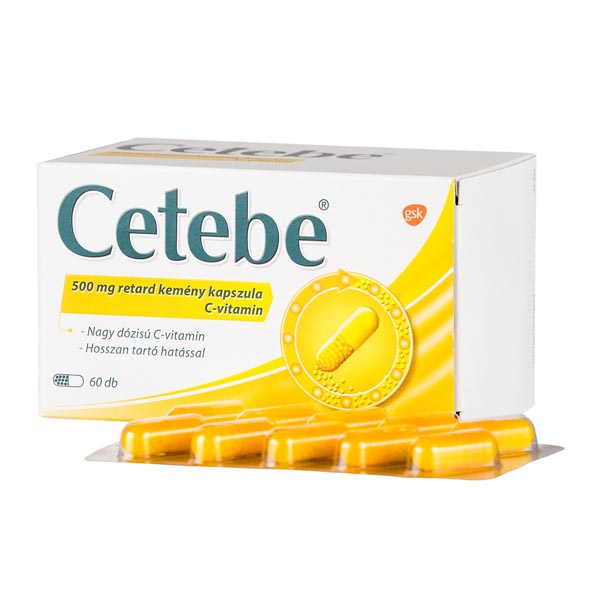 Cetebe 500 mg retard kemény kapszula 60x (bliszter)