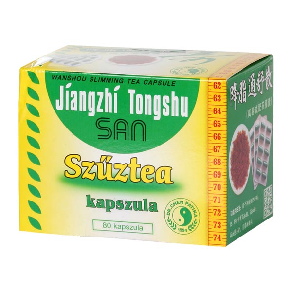 Szűztea kapszula (Jiangzhi Tongshusan) DR.CHEN 80x