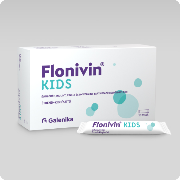 Flonivin KIDS élőflóra Cink D3 por 10x