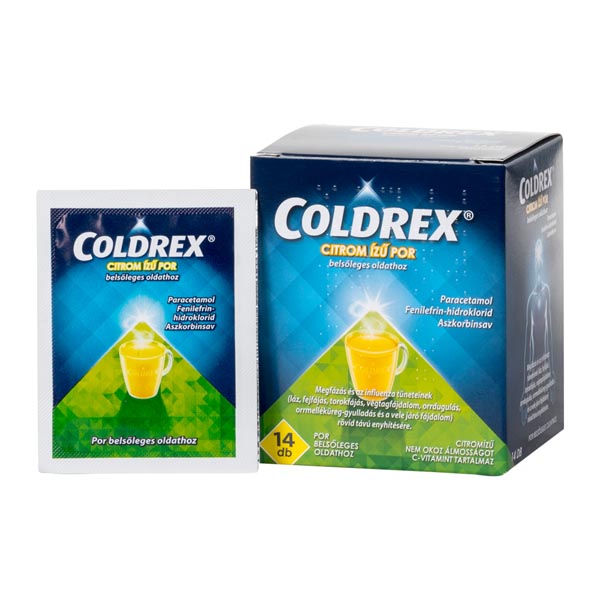 Coldrex citrom ízű por belsőleges oldathoz/22 14x