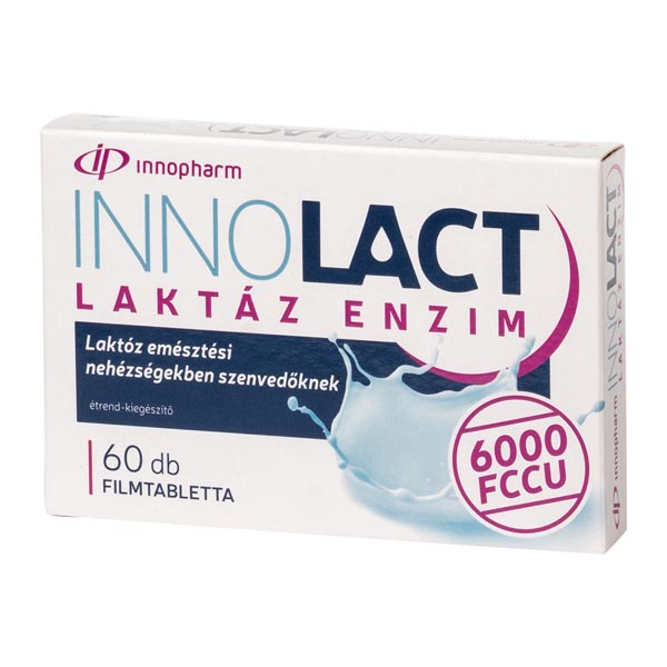 Ceres InnoPharm InnoLact Laktáz Enzim 6000 FCCU ft 60x