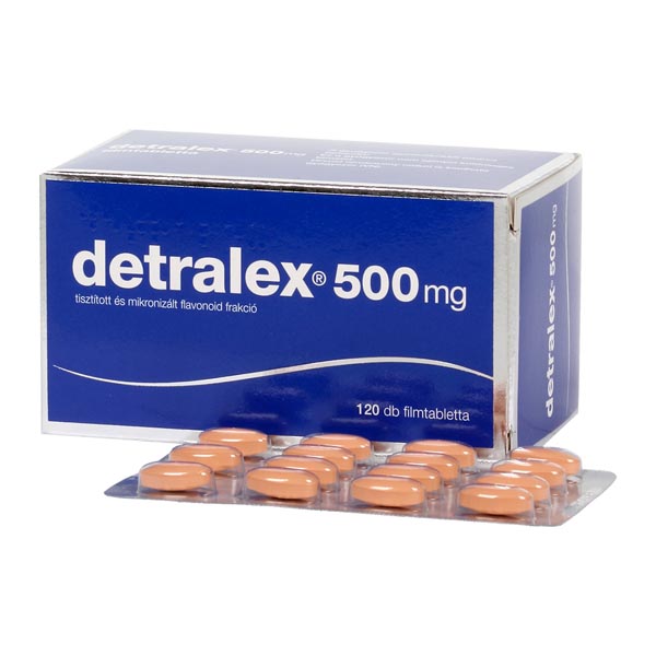 Detralex 500 mg filmtabletta 120x