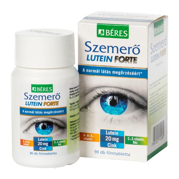 Béres Szemerő Lutein Forte ÉTRENDKIEG. filmtabl. 90x