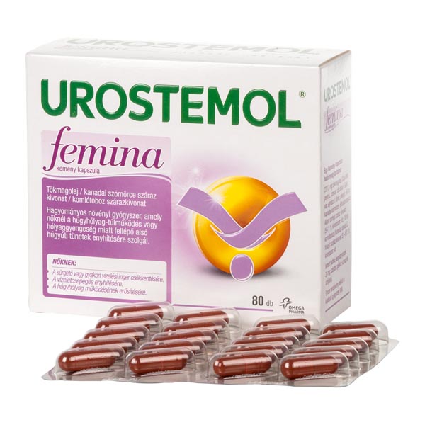Urostemol Femina kemény kapszula 80x