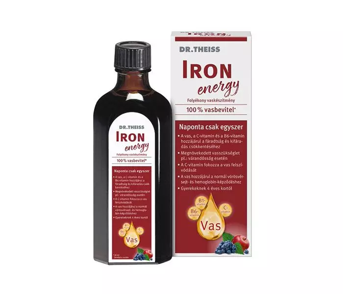Dr.Theiss Iron Energy vaskészítmény 250ml