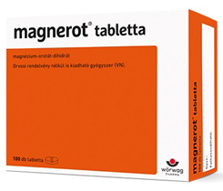Magnerot tabletta 100x PVC/AL