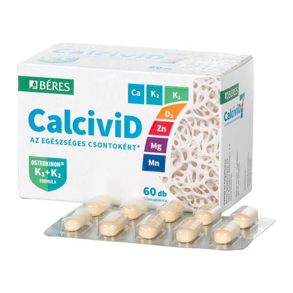 Béres CalciviD7 filmtabletta 60x