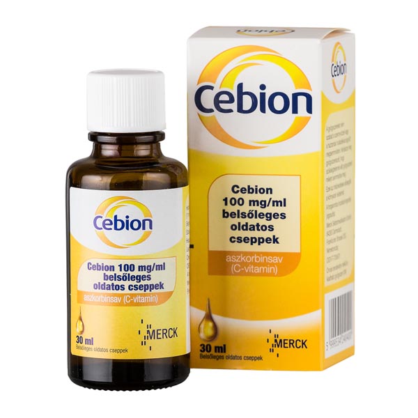 Cebion 100 mg/ml belsőleges oldatos cseppek 1x30ml