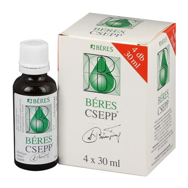Béres Csepp belsőleges oldatos cseppek 4x30ml