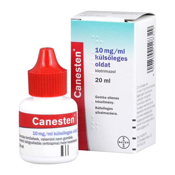 Canesten  10 mg/ml külsőleges oldat 1x20ml