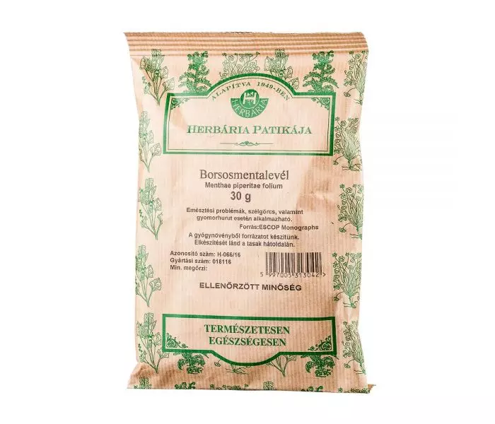 Borsmentalevél HERBÁRIA 30g
