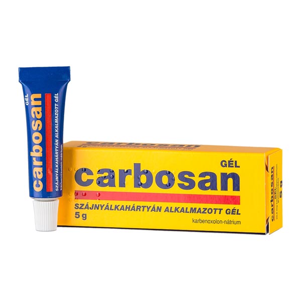 Carbosan szájnyálkahártyán alkalmazott gél 1x 5g