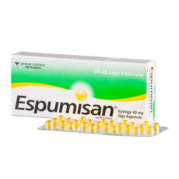 Espumisan Gyöngy 40 mg lágy kapszula 50x