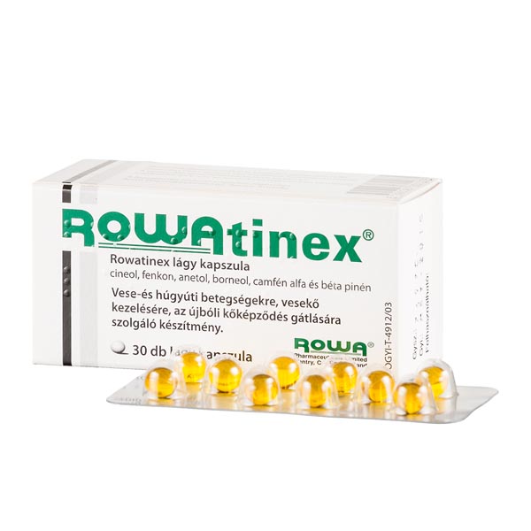 Rowatinex lágy kapszula 30x buborékcsomagolásban