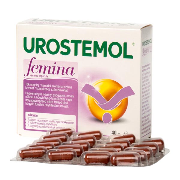 Urostemol Femina kemény kapszula 40x