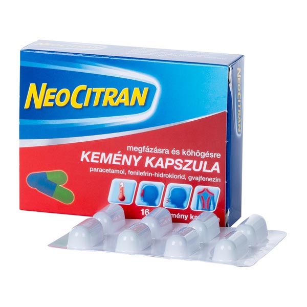 Neo Citran megfázásra/köhögésre kapszula 16x