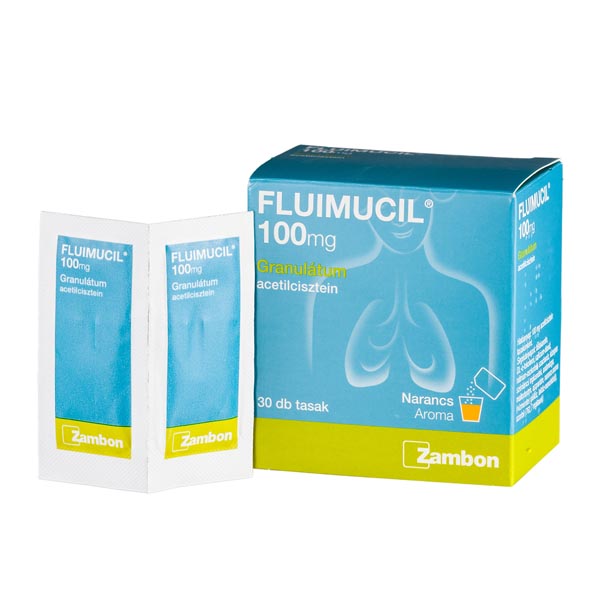 Fluimucil Junior 100 mg granulátum 30x1g