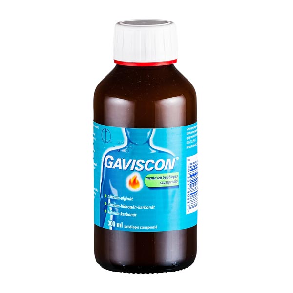 Gaviscon belsőleges szuszpenzió menta ízű 300ml