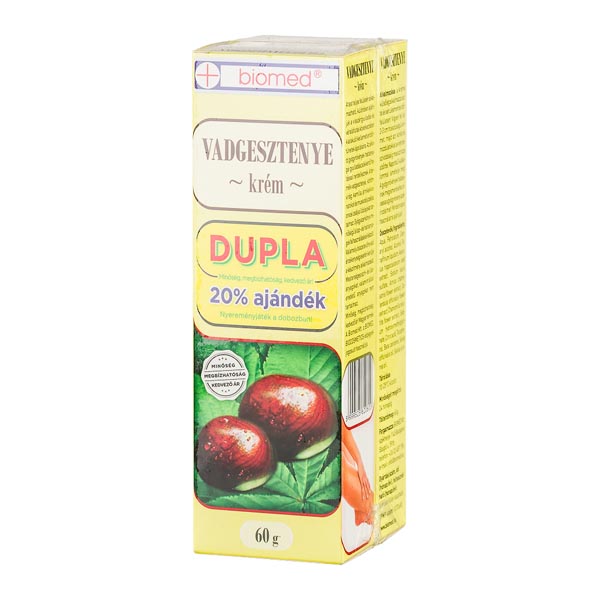Biomed vadgesztenye krém DUO 60+60g