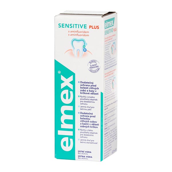 Elmex szájvíz sensitive plus 400ml