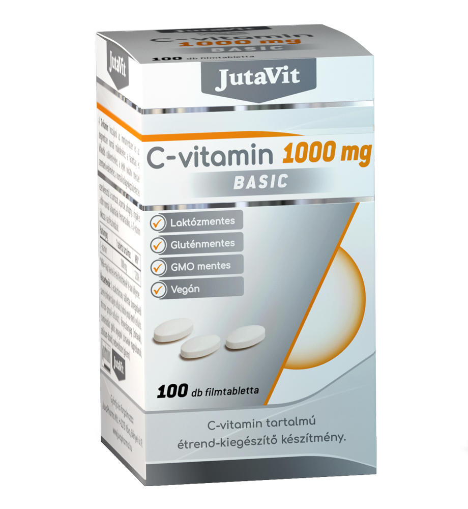 JutaVit C-vitamin 1000mg BASIC filmtabletta 100x