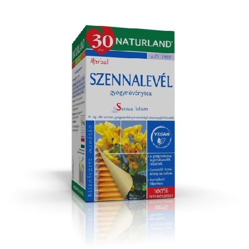 Szennalevél filteres NATURLAND 25x
